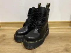 美品　Dr.Martens JADON UK4 黒 厚底 サイドジップ　23.5のサムネイル