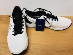 ‼️週末値下げ‼️✨新品✨asicsゴルフシューズ 29.0cm ホワイト/ブラックのサムネイル