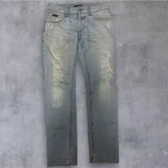 00s DOLCE&GABBANA distressed denimのサムネイル