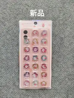 キラコロ　しゅがのん　うさぎ　いちご　おはじき風シール　Shinano