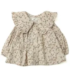 【美品】n.o.u.s ノウズ キムラタン ブラウス シャツ 花柄 80cm