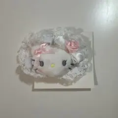 サンリオ　ホワイトフリルシリーズ シークレット　ヘアクリップ ハリーキティ