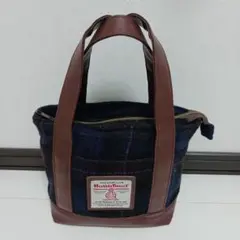 兄さん　専用Harris Tweed トートバッグ チェック柄のサムネイル
