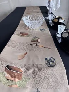 ︎◼︎C1312◼︎オーダー品 高級袋帯 茶道具(〜250cm)のサムネイル
