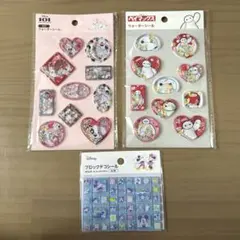 Disney ベイマックス 101匹わんちゃん ウォーターシール タイルシール