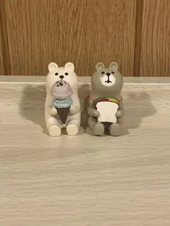 コンコンブル　しろくま アイス　サンドイッチこぐま