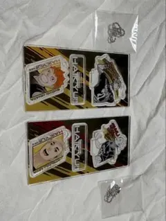 ハイキュー 日向 宮侑 アクリルスタンドキーホルダー2個セット