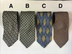 ネクタイ4本セット①のサムネイル