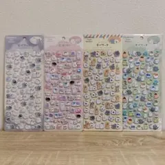 オバケーヌ ぷっくりシール 4枚セット