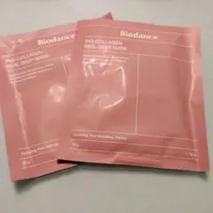 正規品♡新品♡バイオダンス バイオコラーゲンリアルディープマスク パック 2枚
