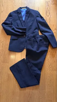 ORIHICA ネイビー ビジネススーツ 上下セット