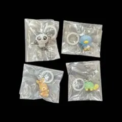 わかるの にこにこず めじるしアクセサリー カプセルトイ 4個セット