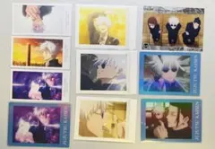 呪術廻戦 高専 夏油傑 五条悟 ぱしゃこれ クリアカード 10枚セット