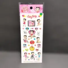 激レア！平成レトロ！ベティちゃん♡キラキラ☆ラメ入りシール