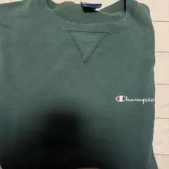90s USA製 Champion 刺繍ロゴスウェット ヴィンテージ古着