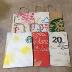 スターバックス ショップ袋 6枚セット