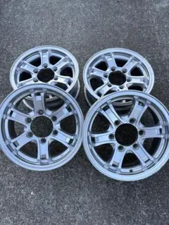 ジムニーjb23 ホイール4本セット【LT235/75R15】値下げしました - メルカリ