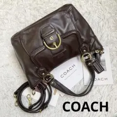 極美品 vintage coach old archive y2k キャンベル