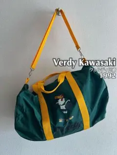 90s ヴェルディ川崎 ボストンバッグ 当時物 YKKジップ 読売
