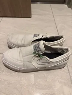 NIKE SB ズーム ステファンジャノスキー スリッポン 26.5cm 白