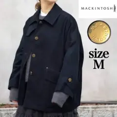 マッキントッシュ ハンビー ジャケット コーデュロイ デニム リネン ネイビーのサムネイル