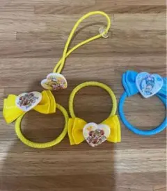 プリキュアヘアゴム　　4つ