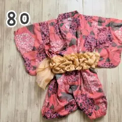 ロンパース浴衣 　80　Ocean＆Ground　甚平