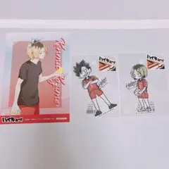 ハイキュー b-side label ステッカー 黒尾鉄朗 孤爪研磨 ポスカ