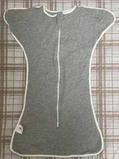 美品 Aikuruc スワドル Mサイズ グレー 綿100％