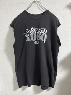 stussy ステューシー タンクトップ 1980 カットオフ L スミクロのサムネイル