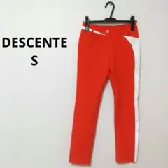 DESCENTE デサントゴルフパンツ　ズボン　レディース　オレンジ　Sのサムネイル