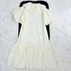 23SS✨CASA FLINE コットンキャンブリックティアードドレス