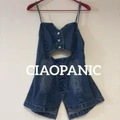 CIAOPANIC チャオパニック デニムビスチェ カットアウト リゾートのサムネイル