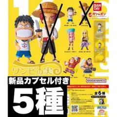新品ワンピの実　第16海戦 5種　カプセル付き