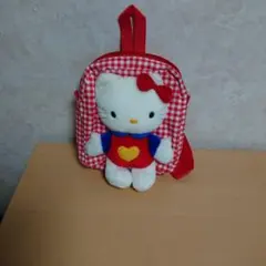 ハローキティ ぬいぐるみリュック 平成レトロ