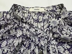 【美品】parkes パークス　リバティ　ウィリアムモリス　ブラウス　タナローン