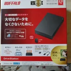 BUFFALO 外付けHDD 6TB HD-NRL6DU3-BA 未使用に近い - メルカリ