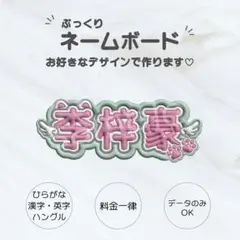 ネームボード オーダーページ - メルカリ