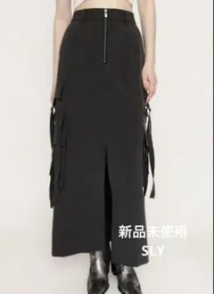 新品未使用　SLY　FRONT ZIP CARGO フロントジップカーゴスカート