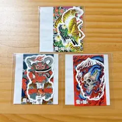 龍が如く ラッキーくじ　刺青ステッカー 3種セットI賞
