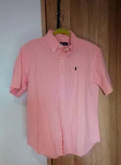 【used】Ralph Lauren 半袖シャツ 150 チェック