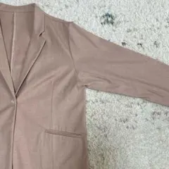 テーラードカラージャケット　『Kastane』　FREEサイズ　パステルピンク