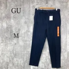 GU ジーユー ネイビー パンツ Mのサムネイル
