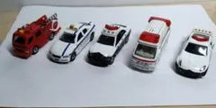 トミカセット 救急車 パトカー 消防車 タクシー