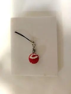 キラキラボールカープストラップ　スワロフスキー使用