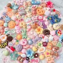 デコパーツ　まとめ売り　100個 a