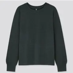 UNIQLO 長袖トップス S 深緑