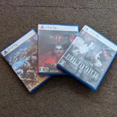 PS5　ゲームソフト3点セット　まとめ売り