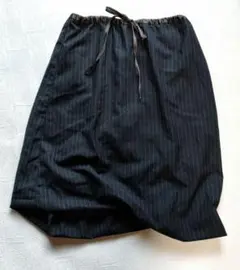 PAGEBOY バルーンストライプスカート 黒