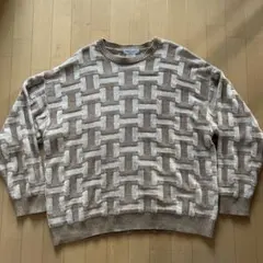 総柄 ニット